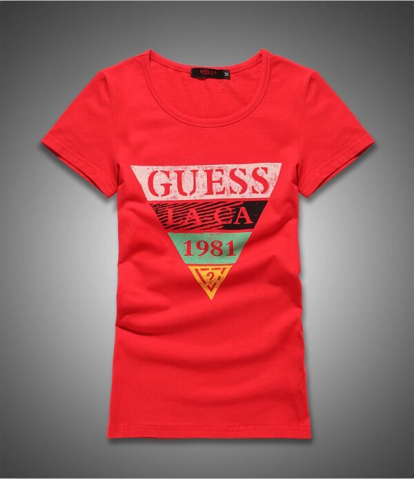 Guess short round collar T woman S-XL-033